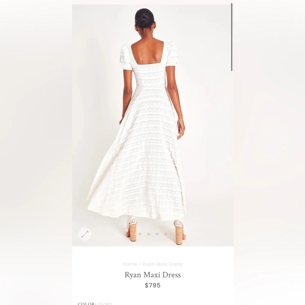 NWT Ryan dress LoveShackFancy - Picture 4 of 5